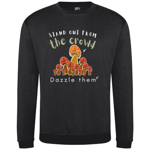 Stand out from the crowd - Mushroom - Pro sweatshirt Thumbnail