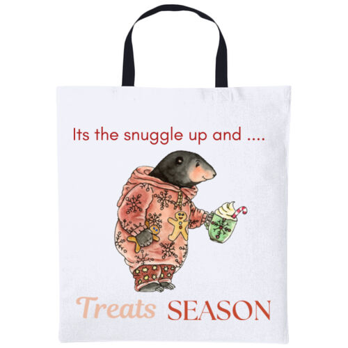 Snuggle up Mole - Varsity cotton shopper short handle Thumbnail