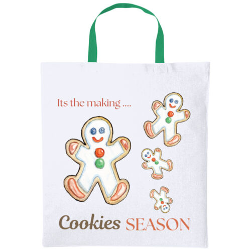 Cookie Season - Varsity cotton shopper short handle Thumbnail